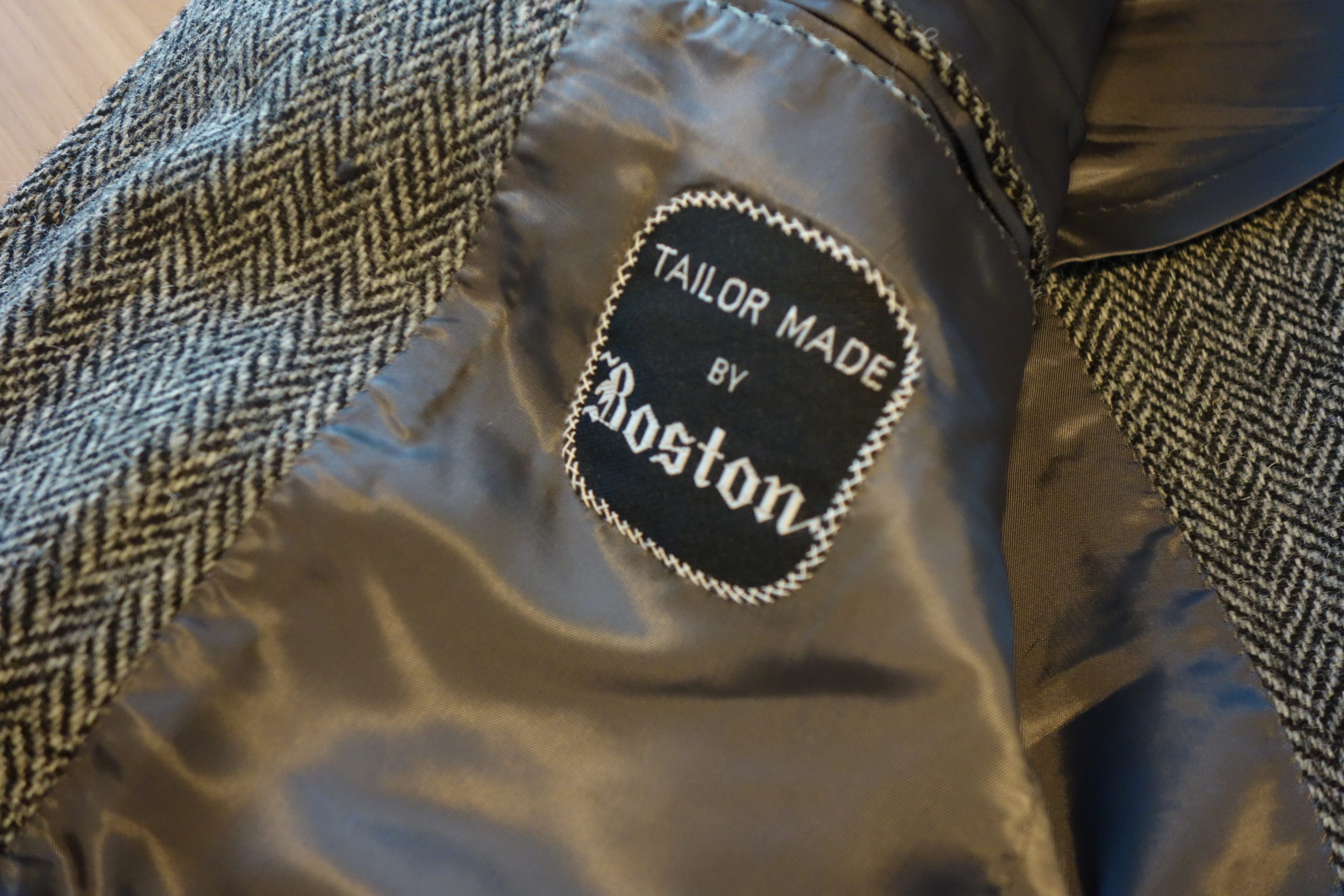 Boston Tailor ハリスツイードジャケット-